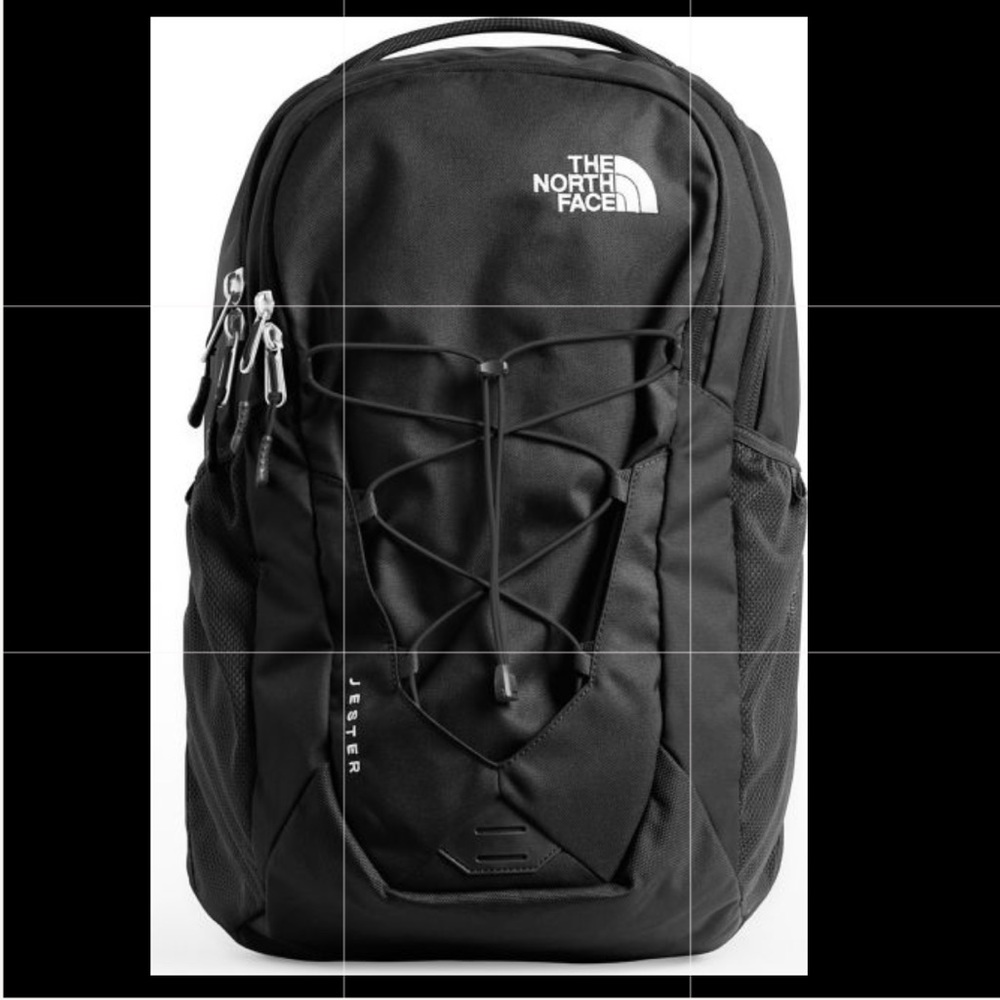 North Face Jester Black Backpack